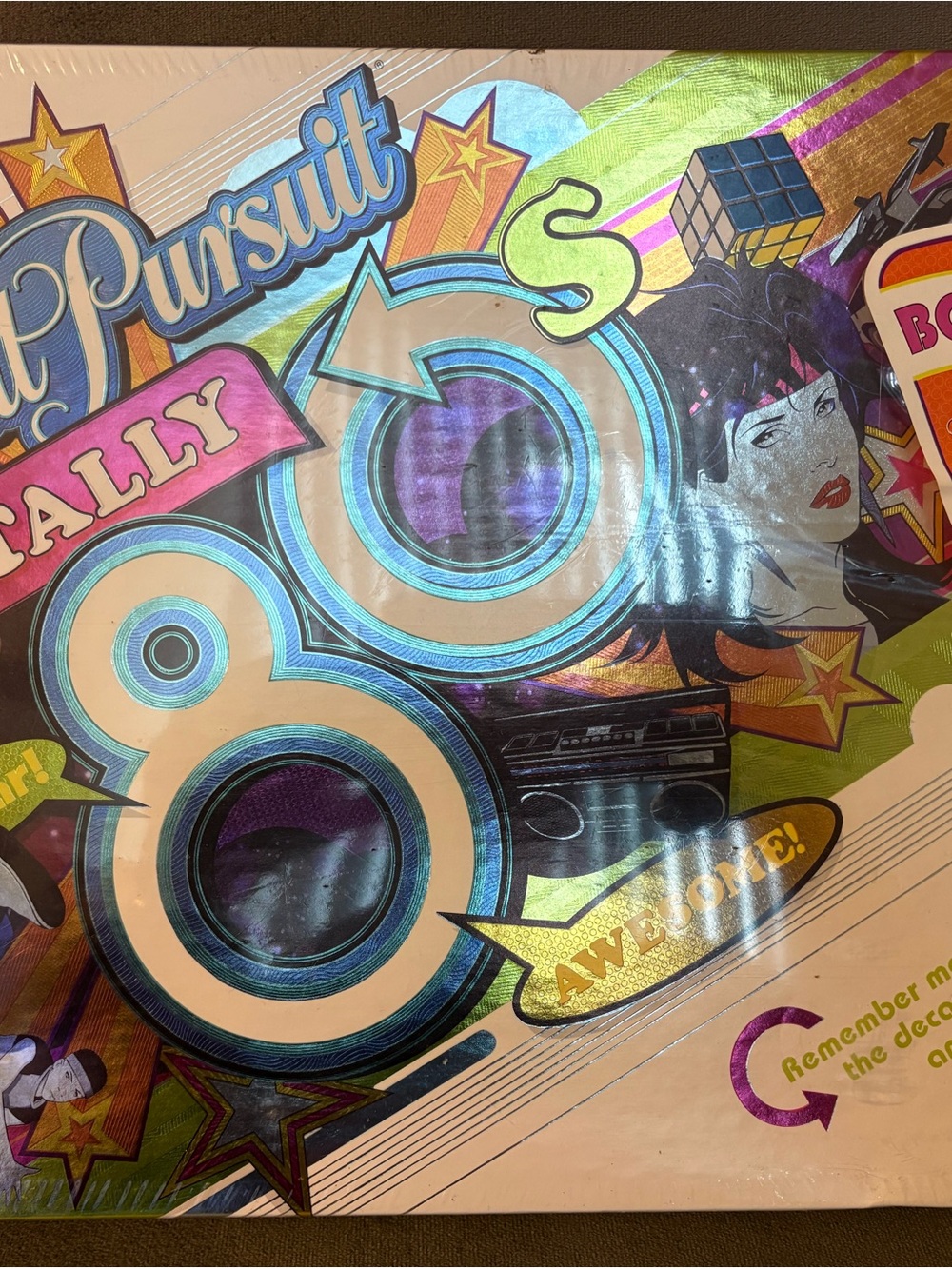 Board game. Trivial pursuit. Totally 80’s.